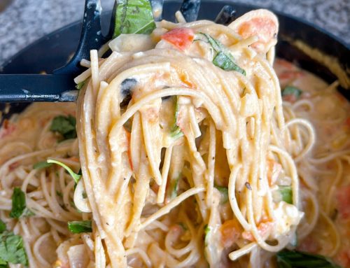 Garlic Mozzarella Margherita Pasta