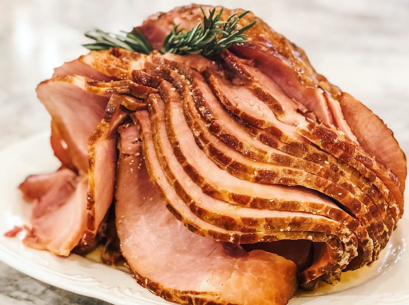 Honey-Glazed Ham in the Slow Cooker