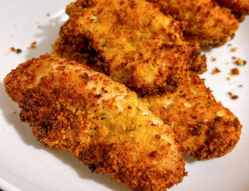 Air Fryer Garlic Parmesan Chicken Tenders