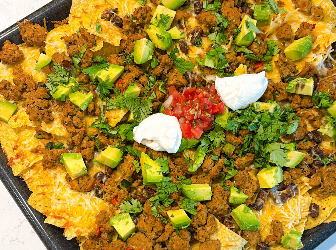 Air Fryer Nachos