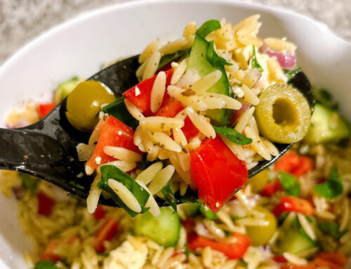 Amazing Mediterranean Orzo Salad