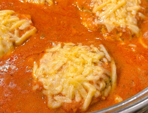 Creamy Tomato Italian Parmesan Chicken