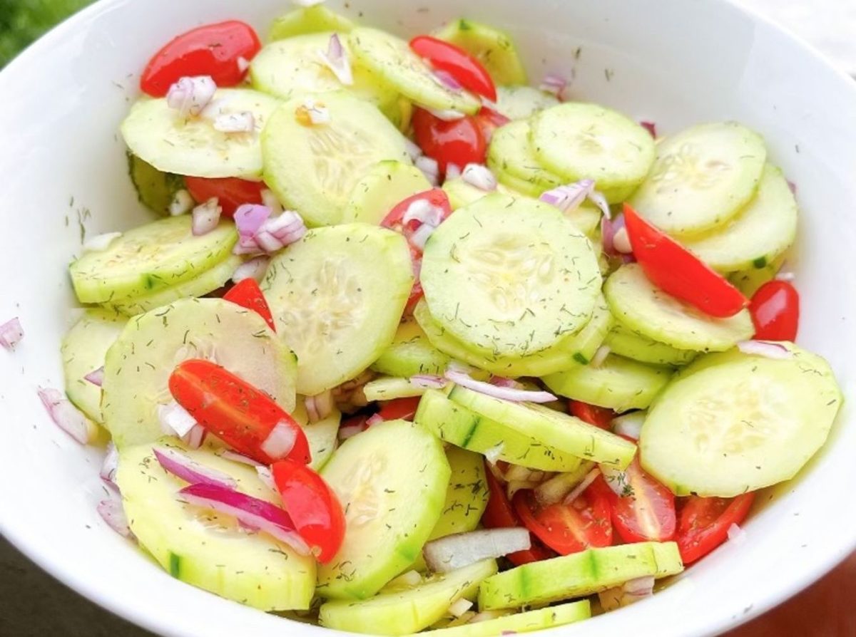 Grandma B’s Cucumber Salad | Salads | Butter Be Tasty