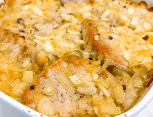 Pork Chops & Scalloped Potatoes Casserole