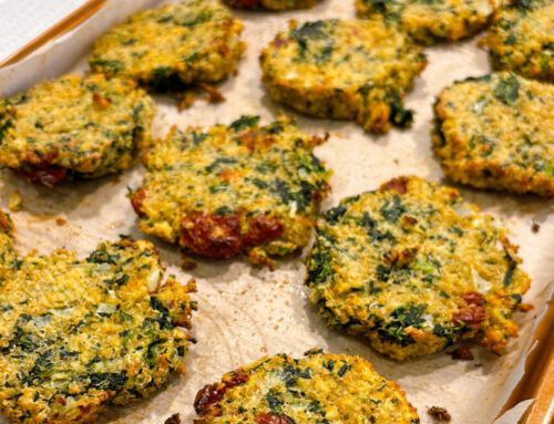 Italian Quinoa Protein Patties