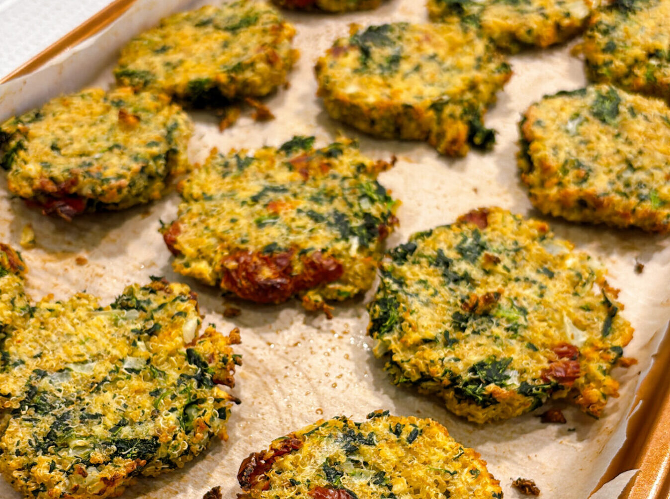 Italian Quinoa Protein Patties