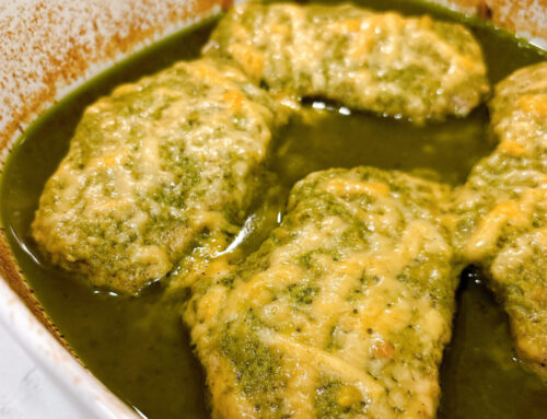 Pesto Parmesan Pork Chops