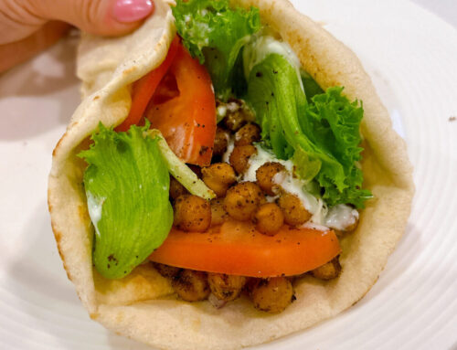 Roasted Chickpea Gyros