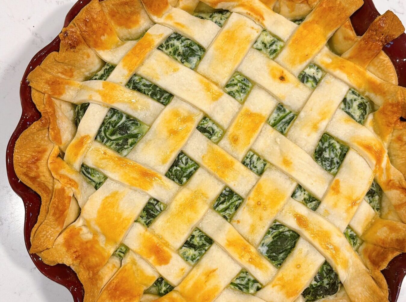 Spinach Ricotta Pie