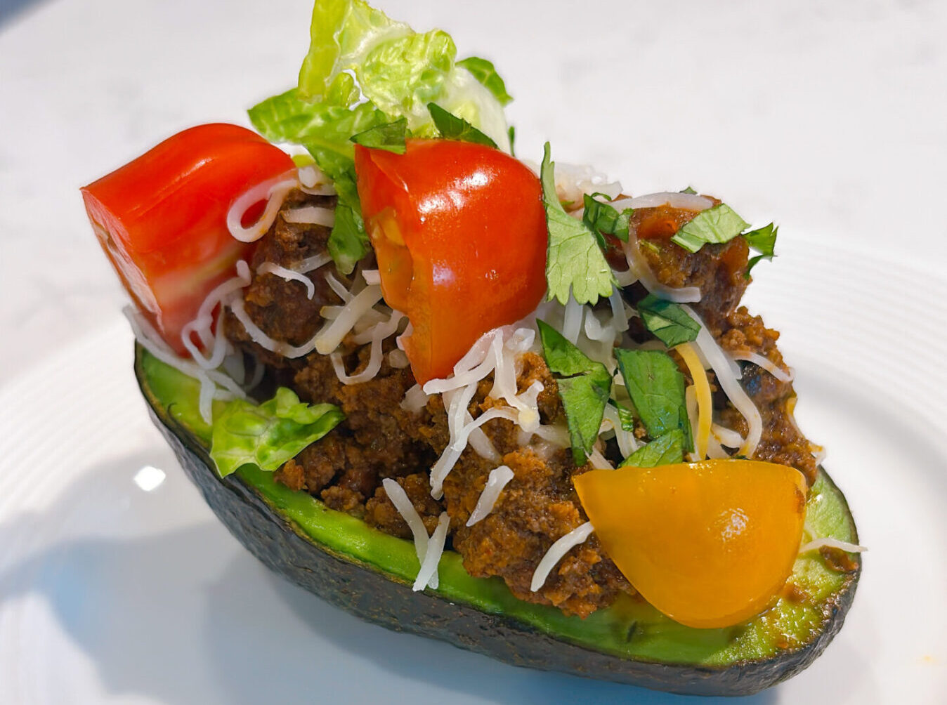 Taco Stuffed Avocados