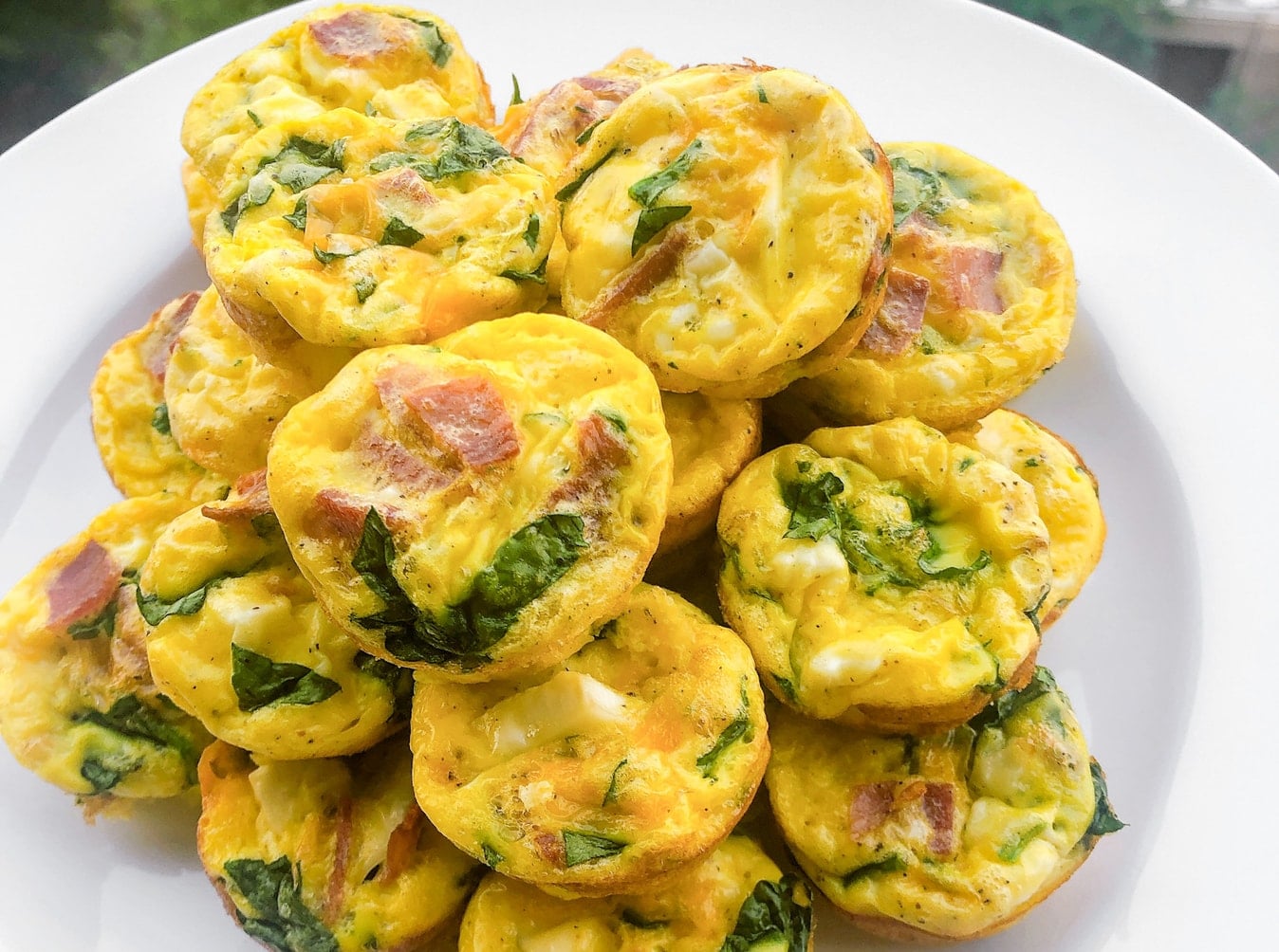 Spinach and Bacon Mini Quiches