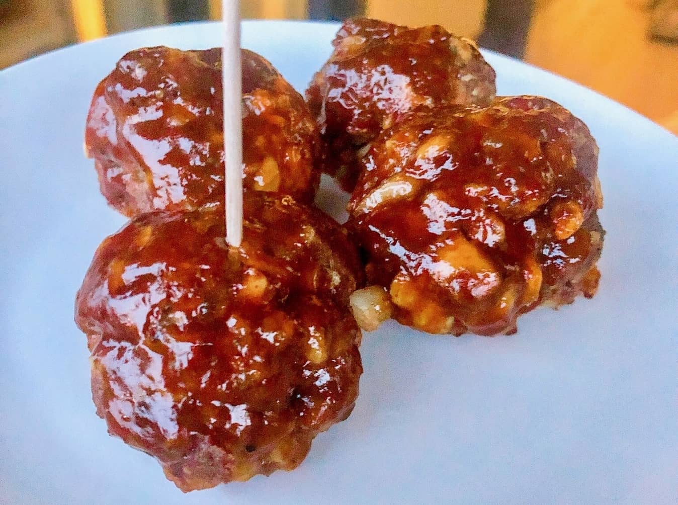 Sweet and Savory BBQ Meatballs