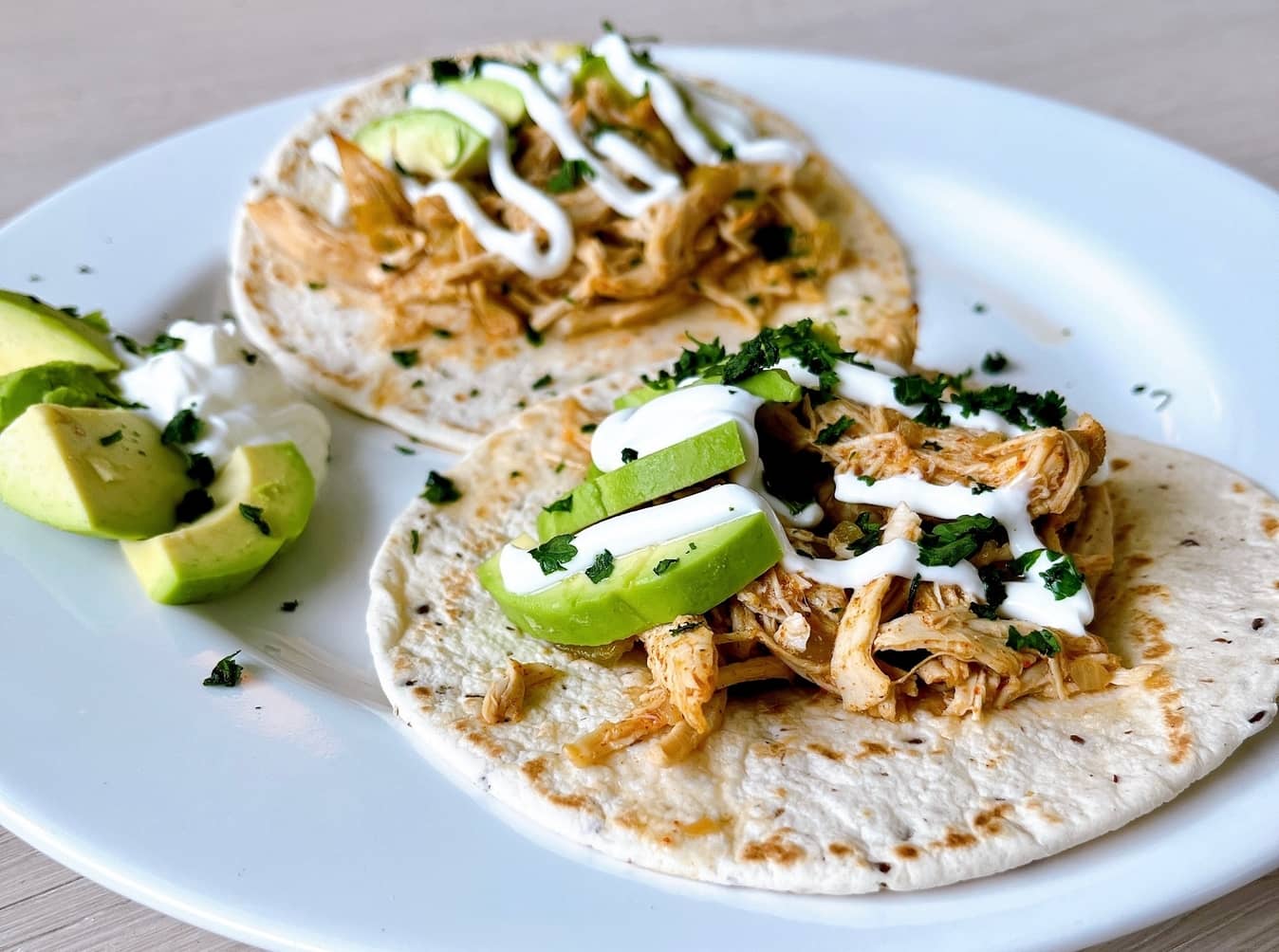 4-Ingredient Slow Cooker Mexican Shredded Chicken