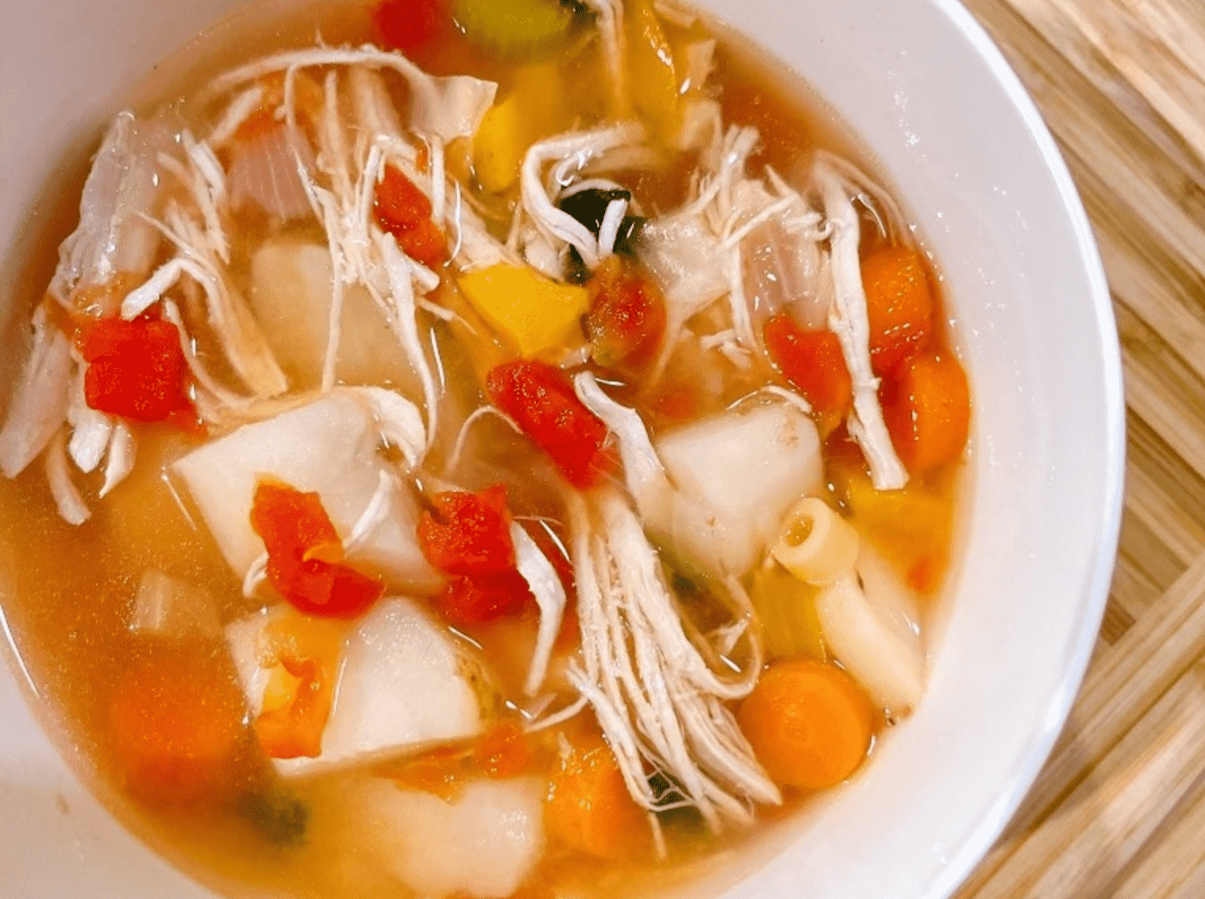 Sicilian Chicken Soup