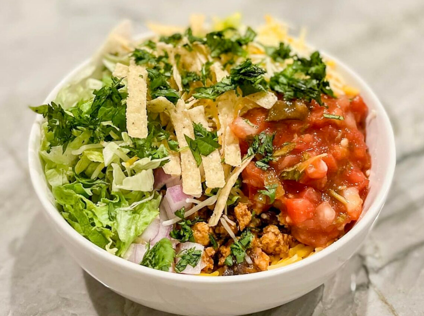Mexican Haystack Rice Bowls