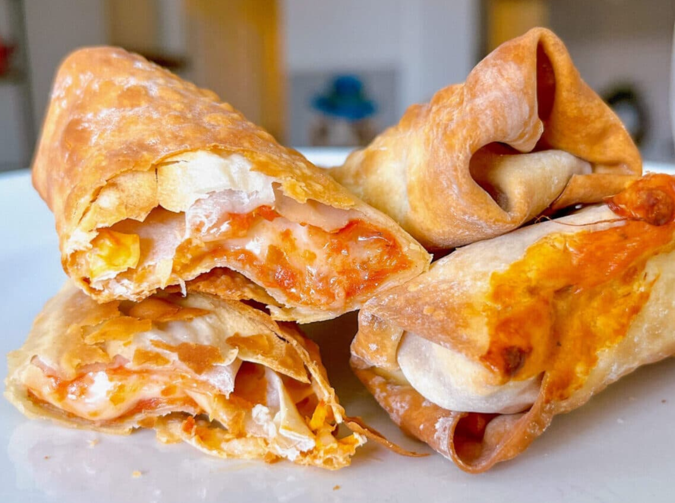 Homemade Pizza Rolls in the Air Fryer