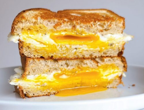 Fried Egg Grilled Cheese Sandwich