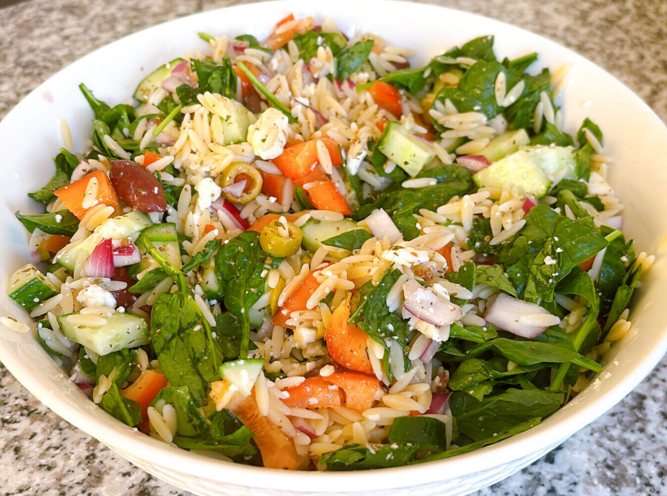Mediterranean Orzo Salad