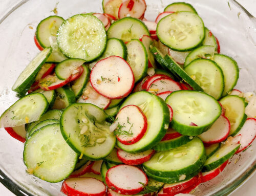 10-Minute Cucumber Radish Salad