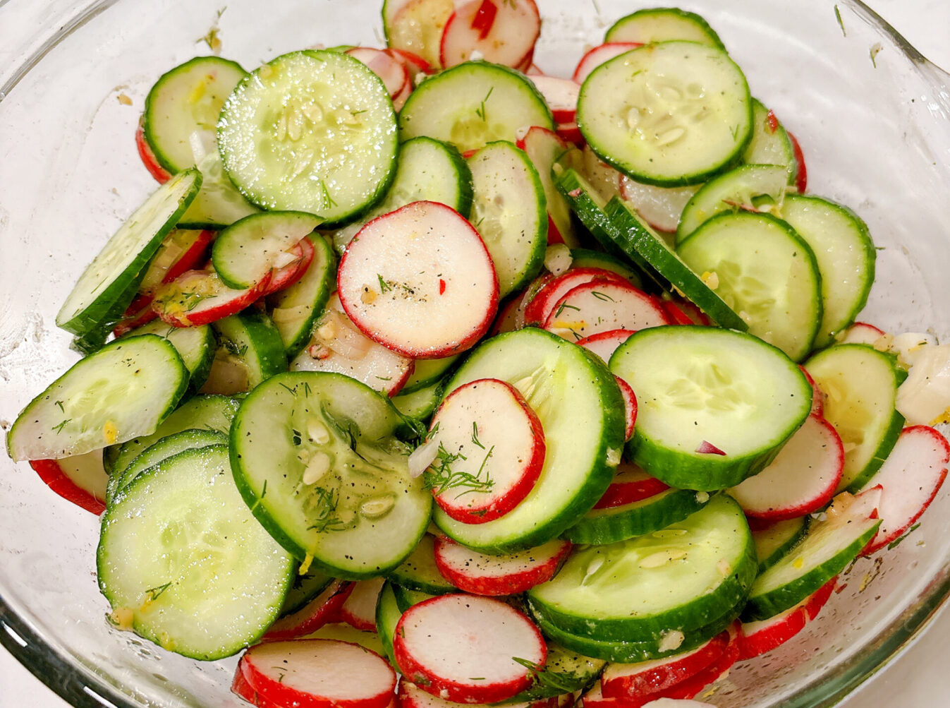 10-Minute Cucumber Radish Salad