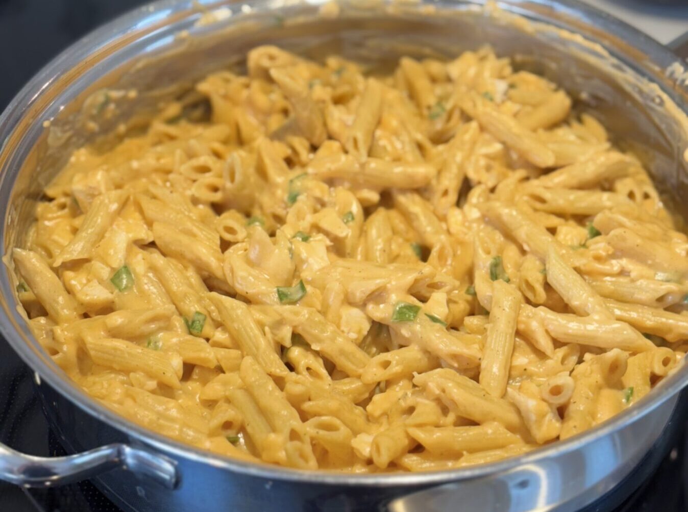 Buffalo chicken Mac and cheese