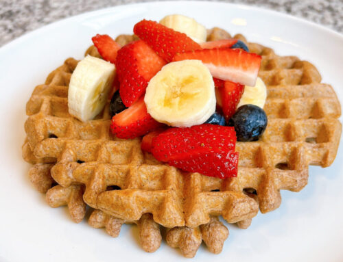 Oatmeal Protein Waffles