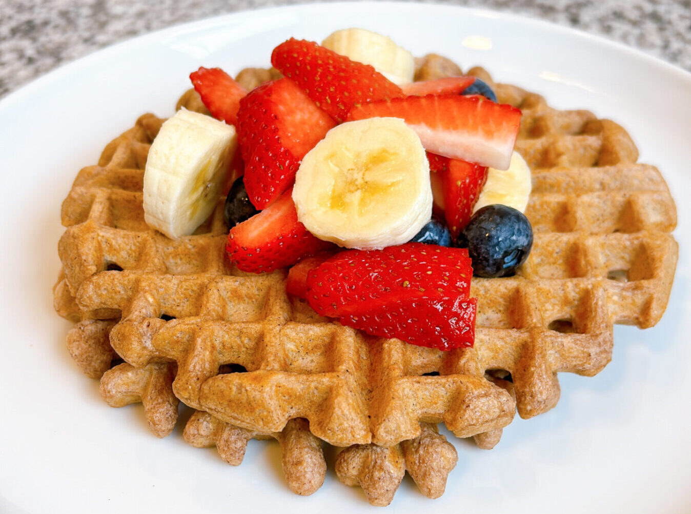 Oatmeal Protein Waffles