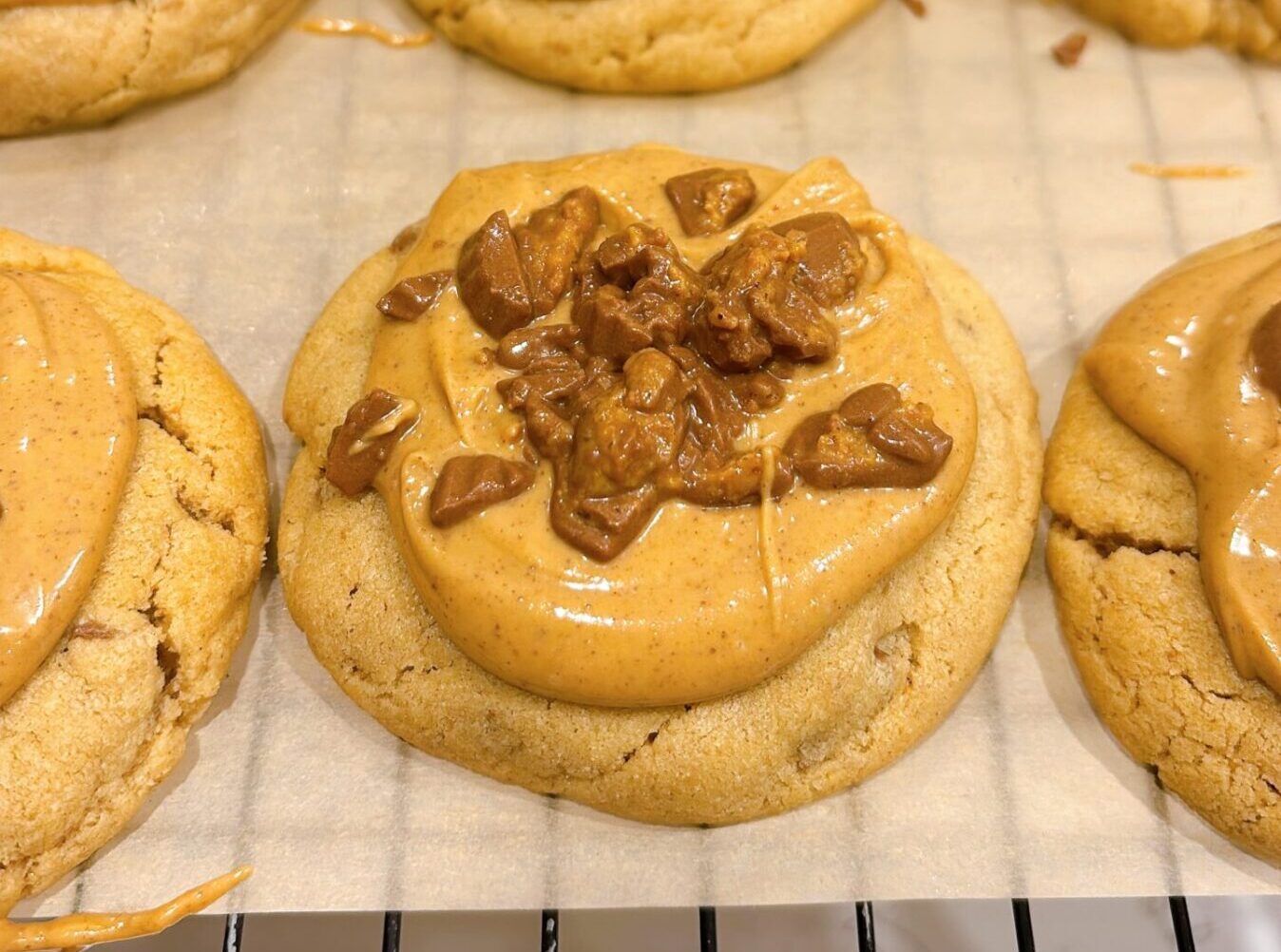 Crumbl Reese’s Peanut Butter Cup Cookies