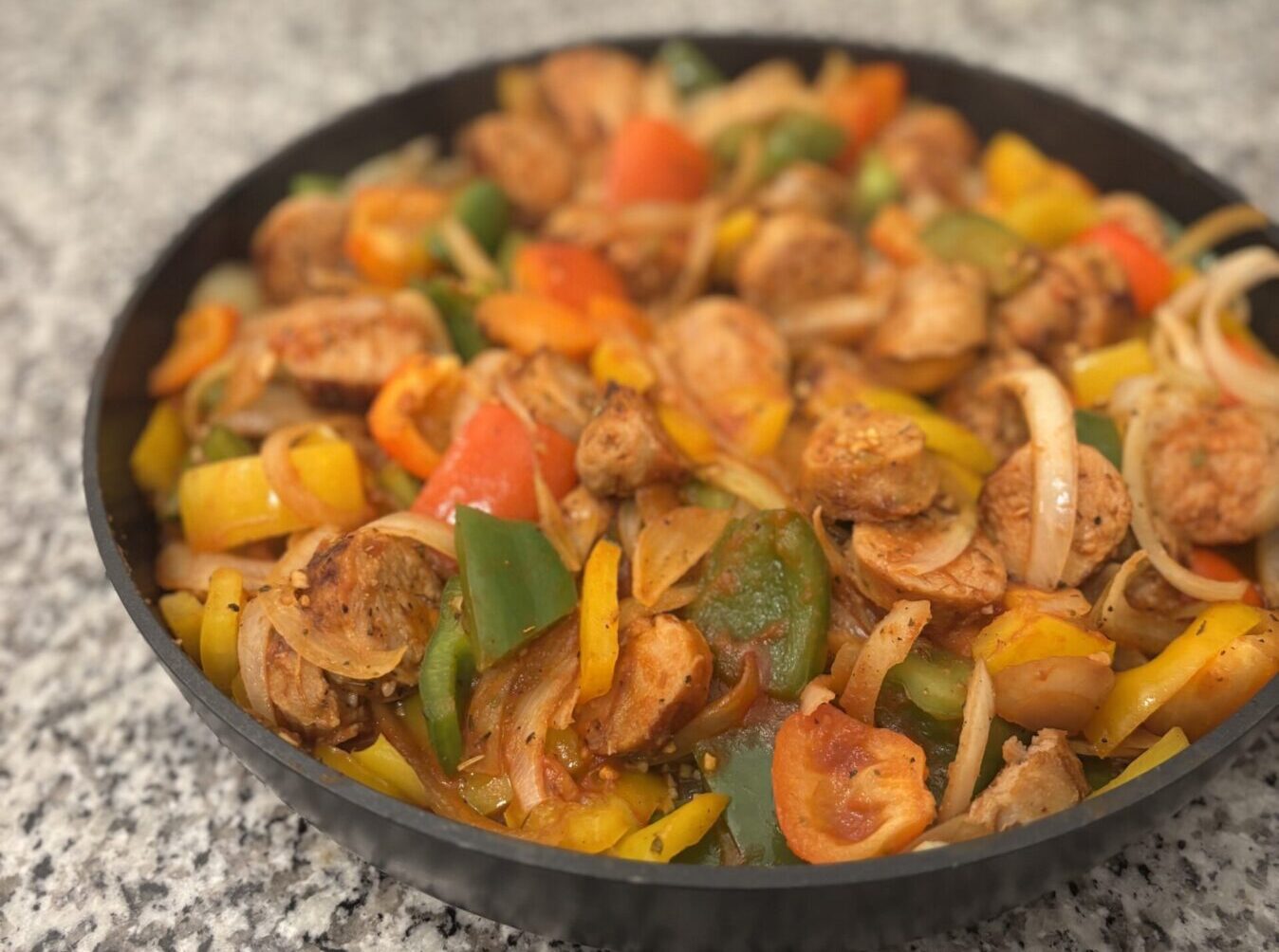 Easy Sausage, Peppers and Onions