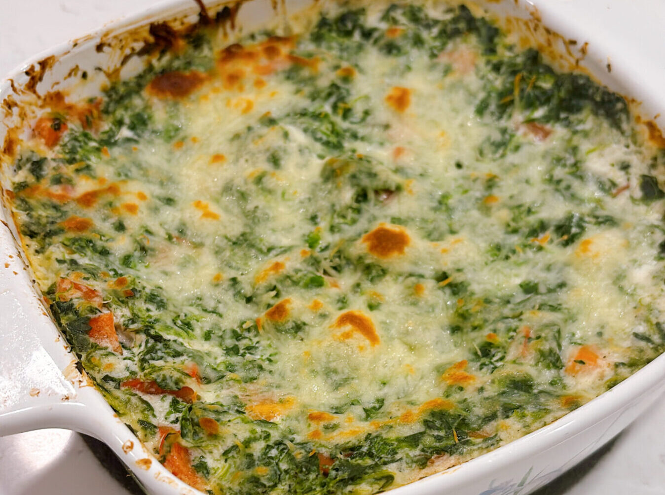 Air Fryer Spinach Cottage Cheese Dip