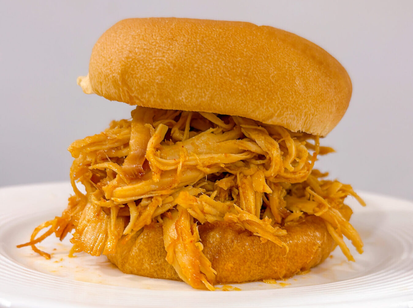 Slow Cooker Hot Honey Chicken Sandwiches