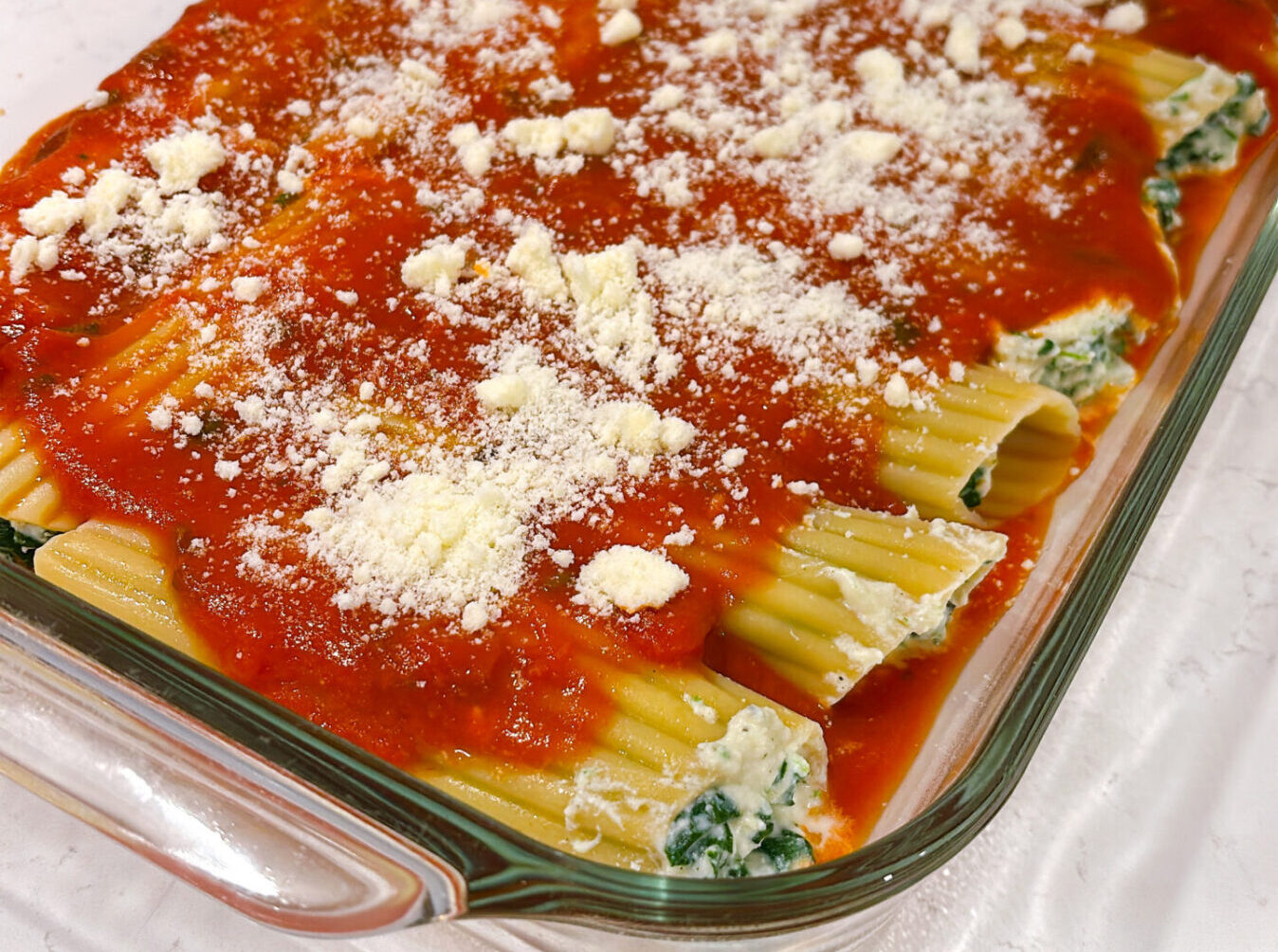 Spinach & Ricotta Cannelloni