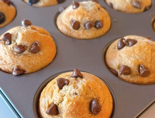 Chocolate Chip Protein Muffins