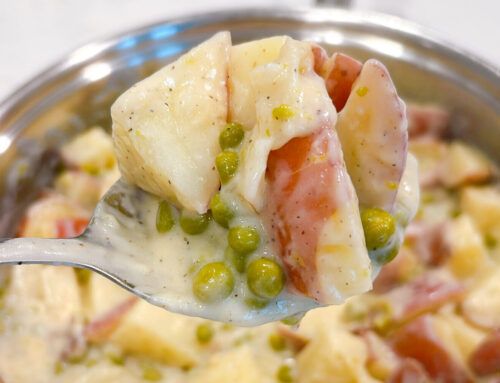 Creamed Peas and Potatoes