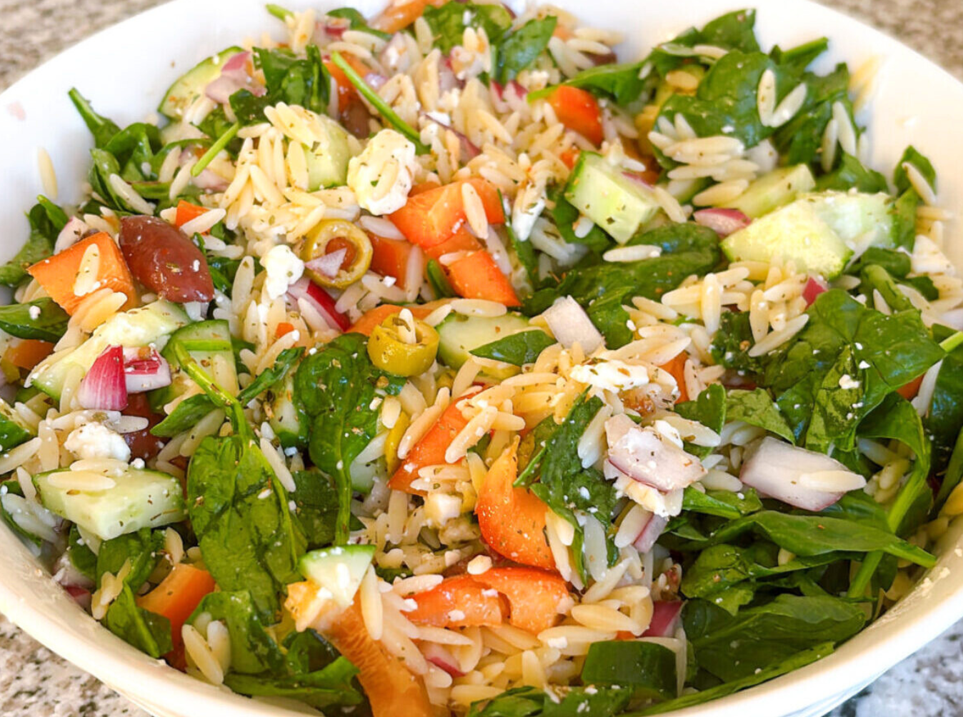 Mediterranean Orzo Salad