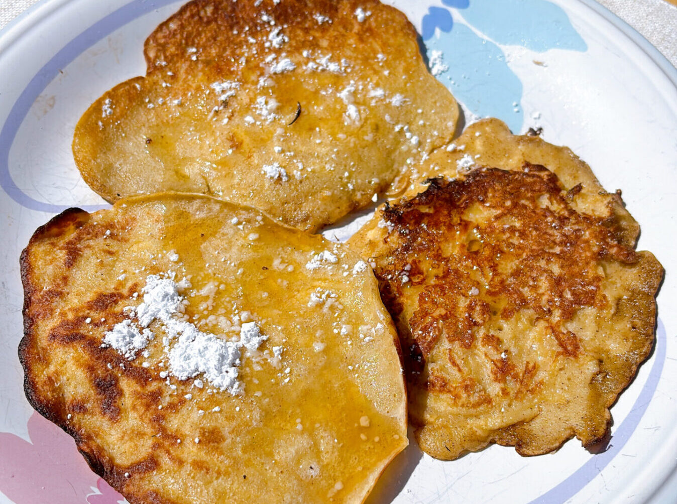 Apple Fritters Pancake