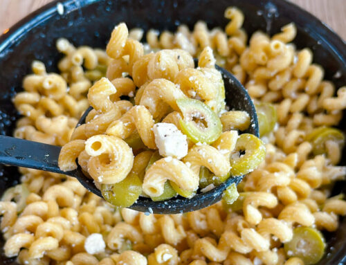 Dirty Martini Pasta Salad