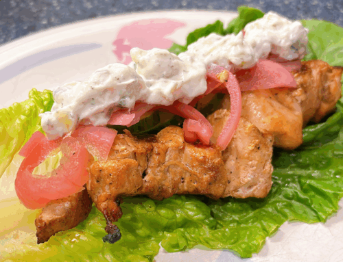 Ginger Tzatziki Chicken Wrap