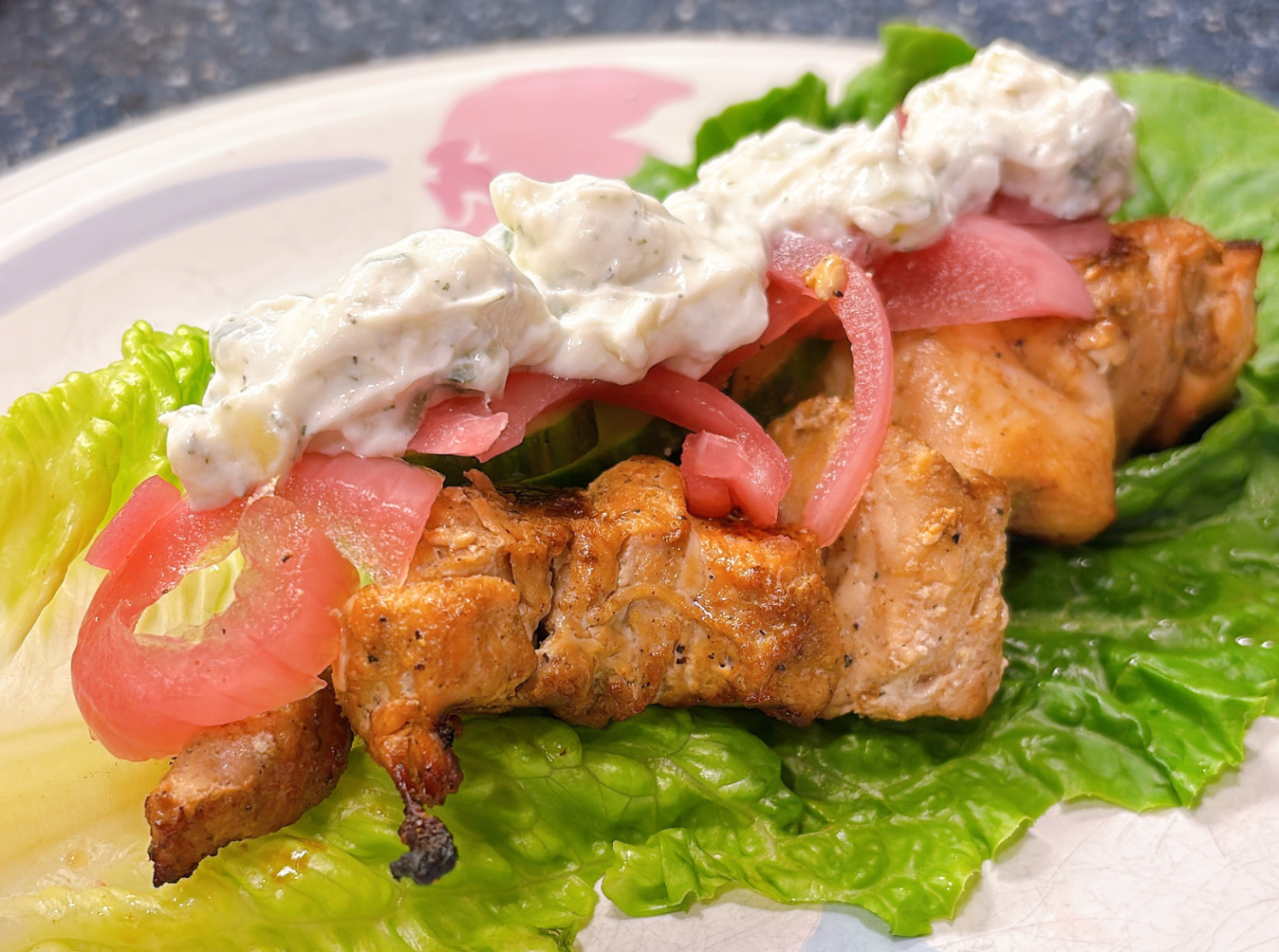 Ginger Tzatziki Chicken Wrap