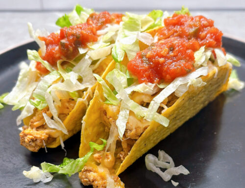 Baked Ground Chicken Tacos