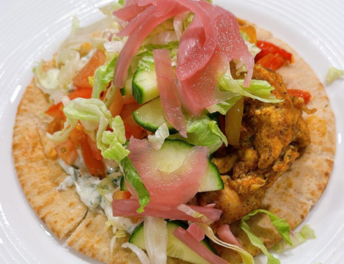 Sheet Pan Chicken Pitas with Herby Ranch