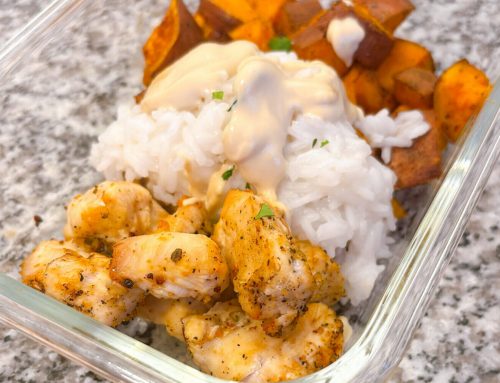 Chicken & Sweet Potato Rice Bowl