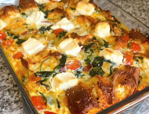 The Best Everything Bagel Casserole