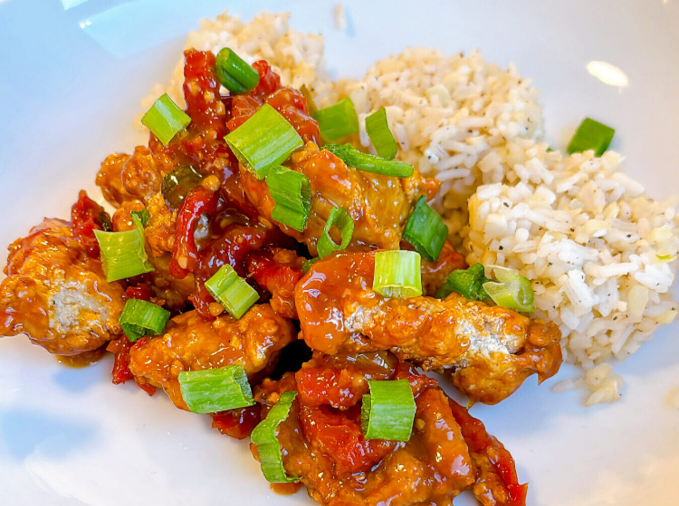 Hot Orange Chicken Panda Express