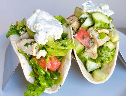 Greek Salad Tacos