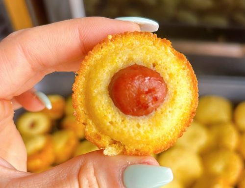 Mini Corn Dog Muffin Bites