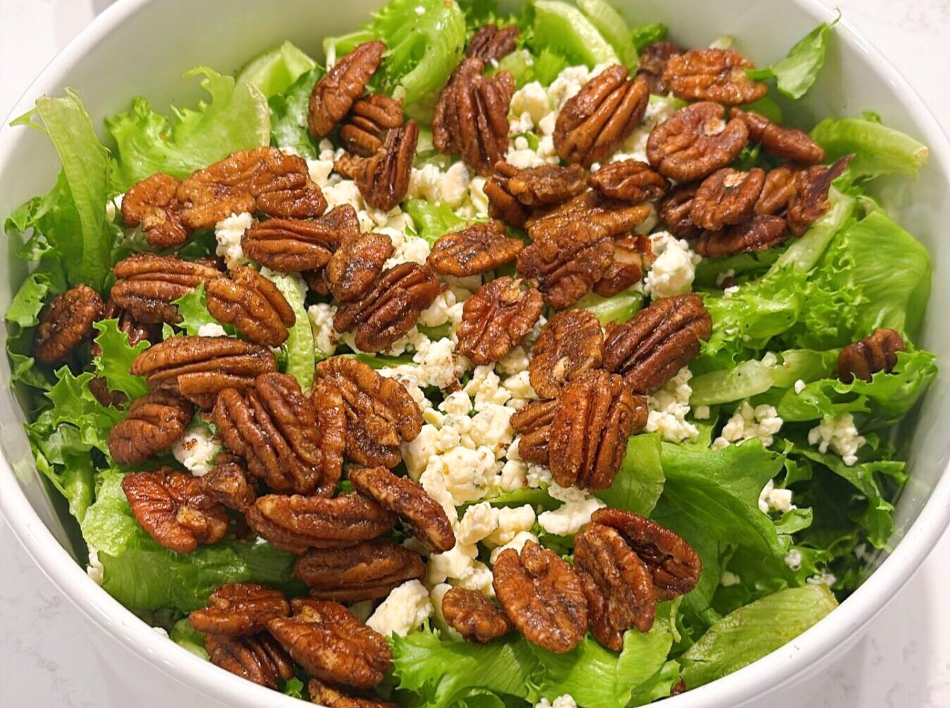 Bleu Cheese Pecan Chopped Salad