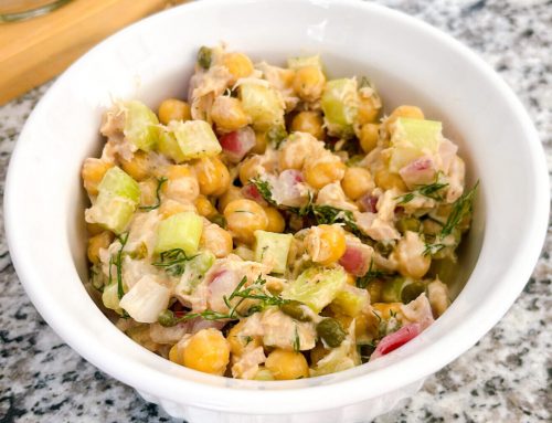 10 Minute Chickpea Tuna Salad